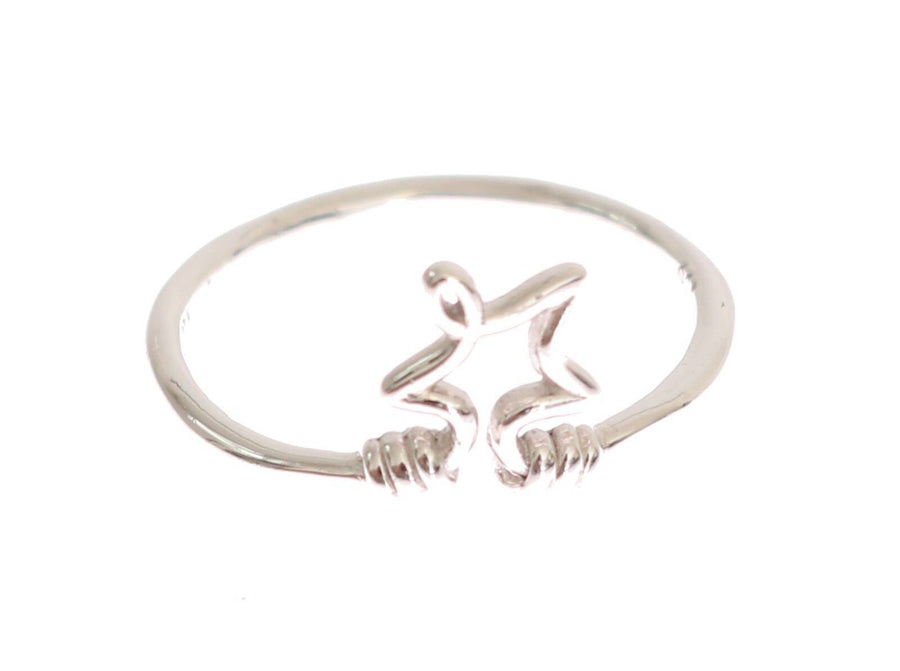 Schicker Statement-Ring aus Silber