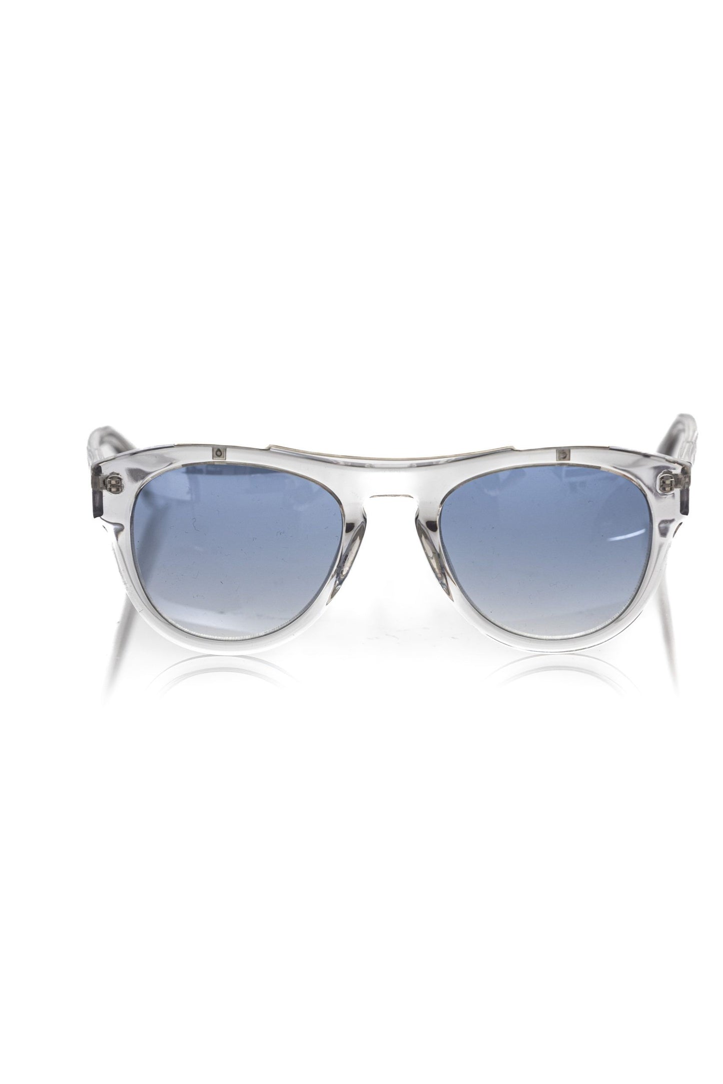 White Acetate Men Sunglass