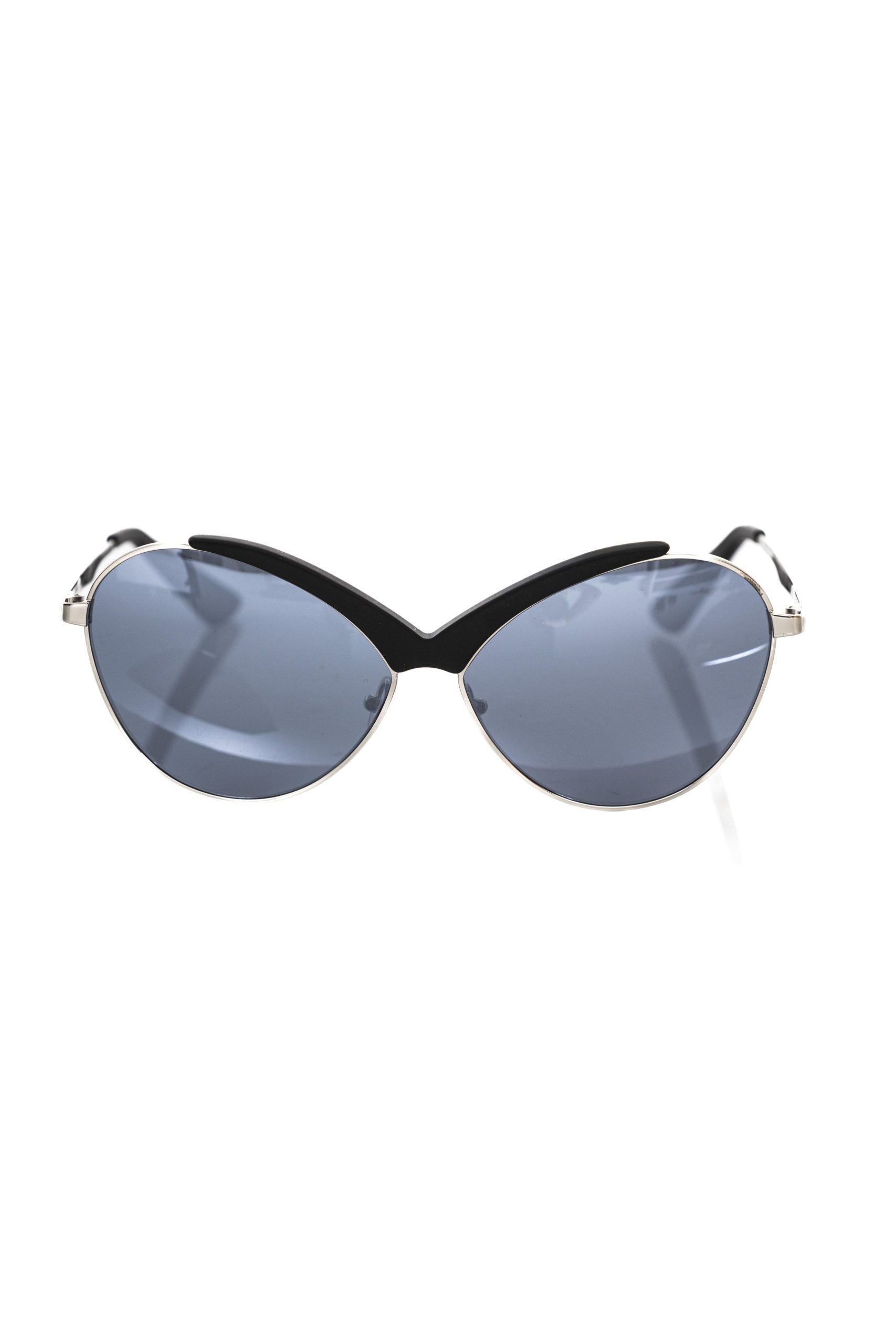 Black Metallic Women Sunglass