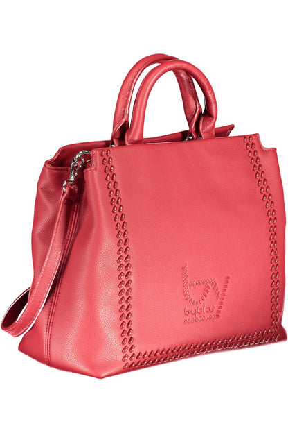 Rote Polyethylen Damen Handtasche