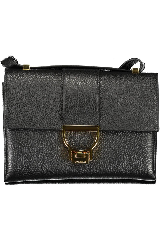 Black Leather Women Handbag