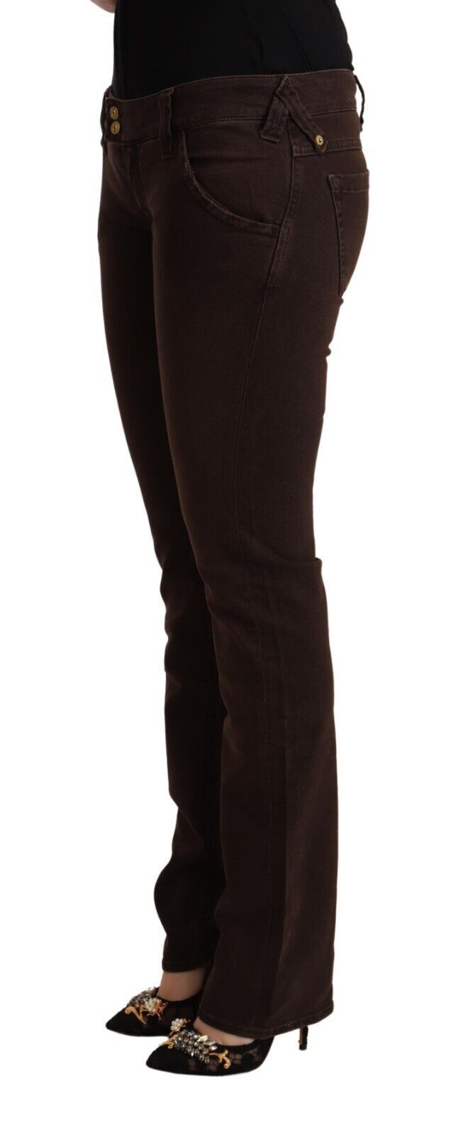 Elegante Slim Fit Baumwoll-Stretch-Jeans