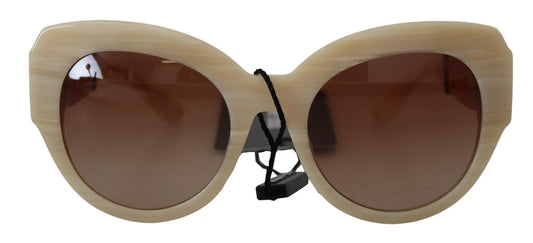 Schicke Sonnenbrille aus Acetat in Beige für Damen