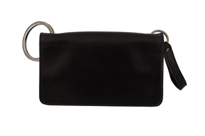 Elegant Mini Leather Wallet in Timeless Black