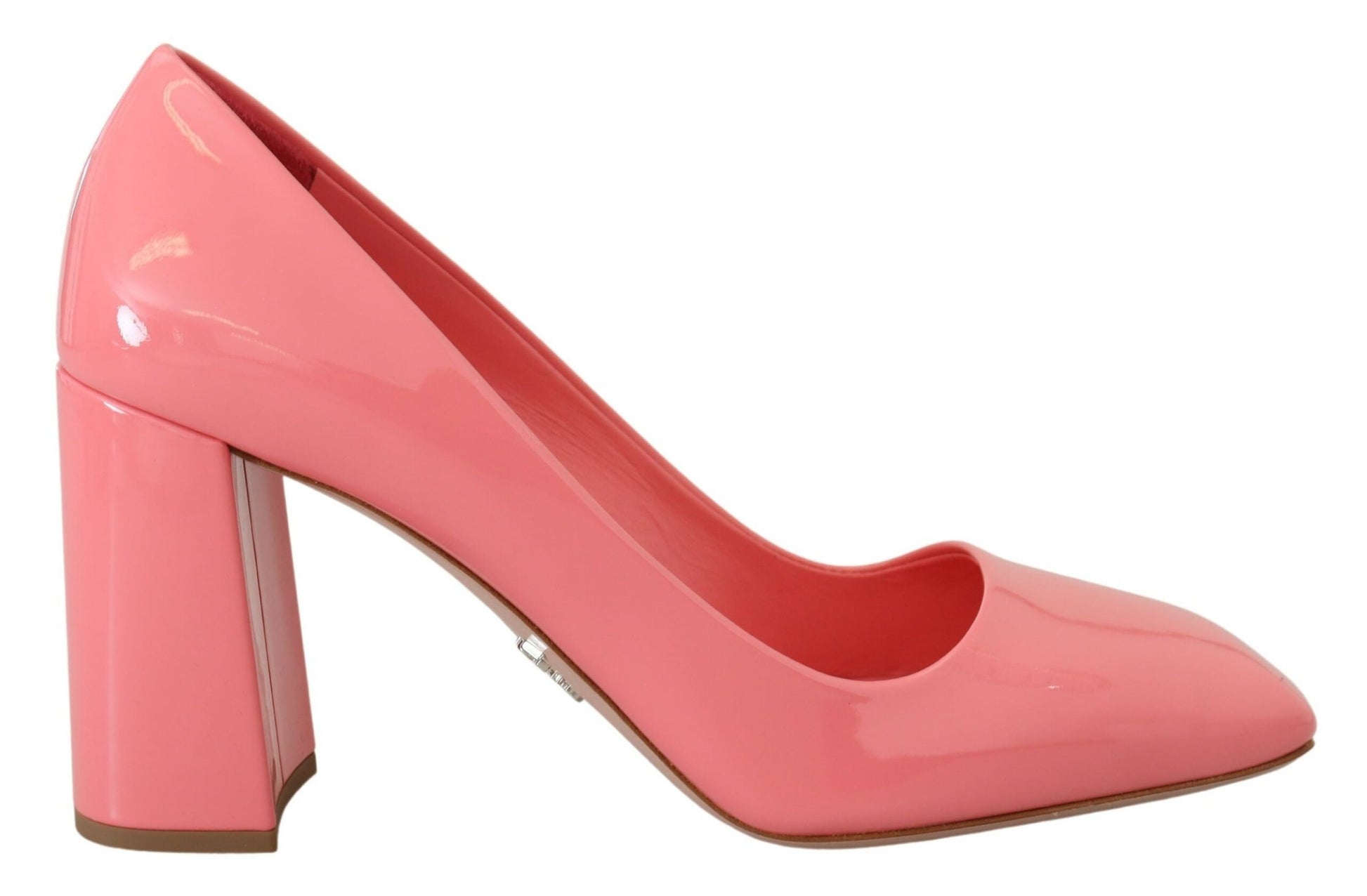 Elegante rosa Pumps mit quadratischer Spitze