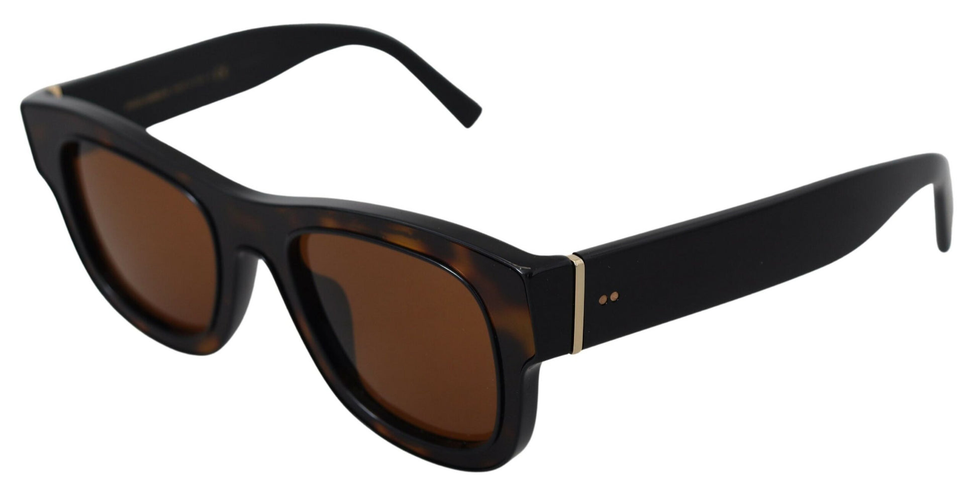 Chic Brown Acetate Sunglasses