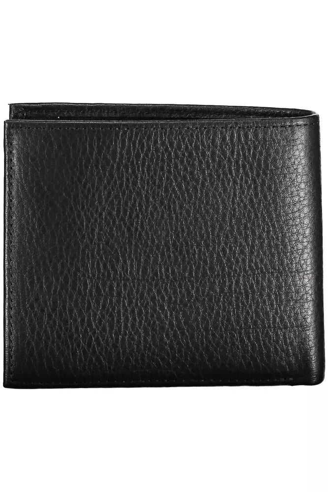 Black Leather Men Wallet