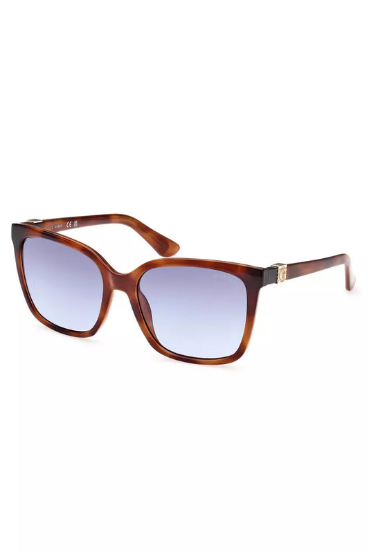 Brown Injected Women Sunglass