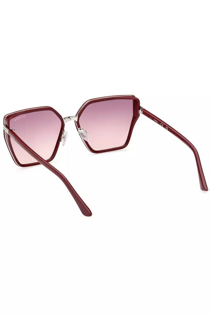 Red Injected Women Sunglass