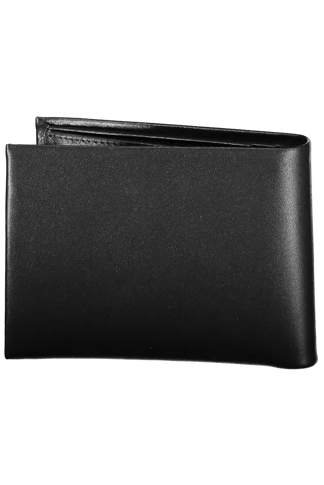 Black Leather Men Wallet