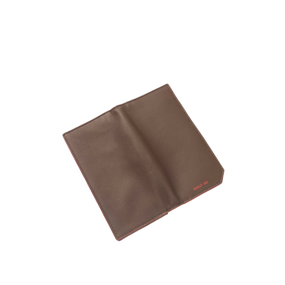 Brown Calf Leather Men Wallet