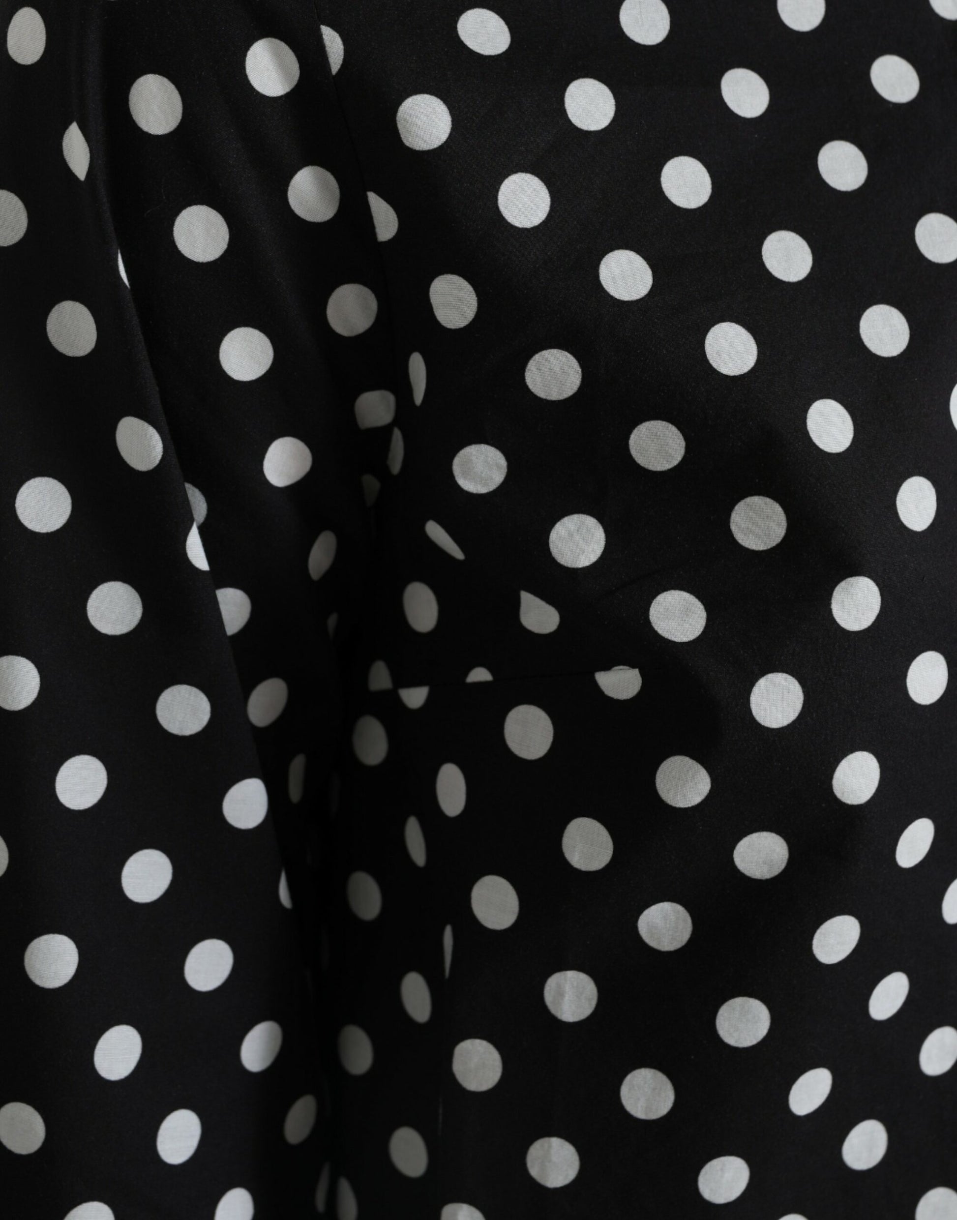 Elegantes Polka Dot Shift Minikleid