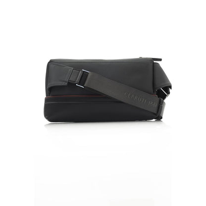 Graue Nylon-Clutch für Herren