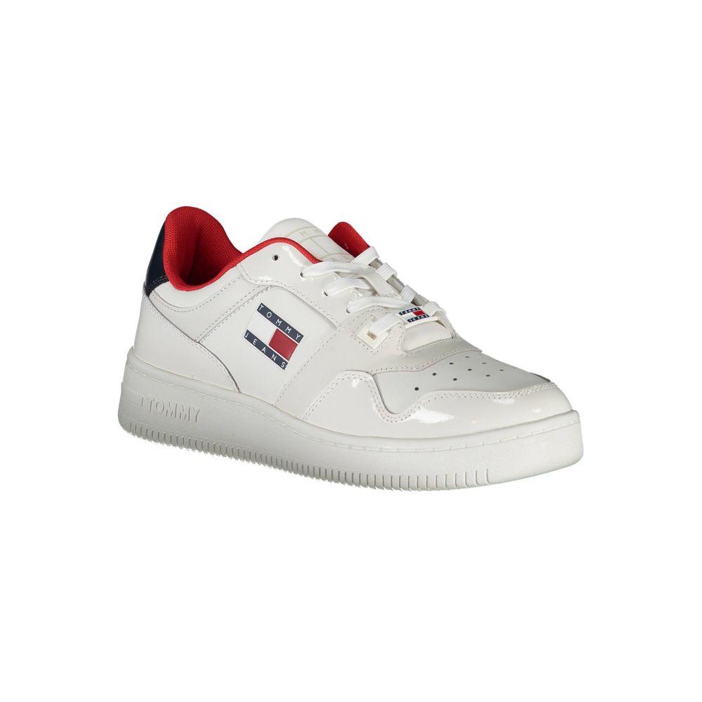 White Leather Women Sneaker