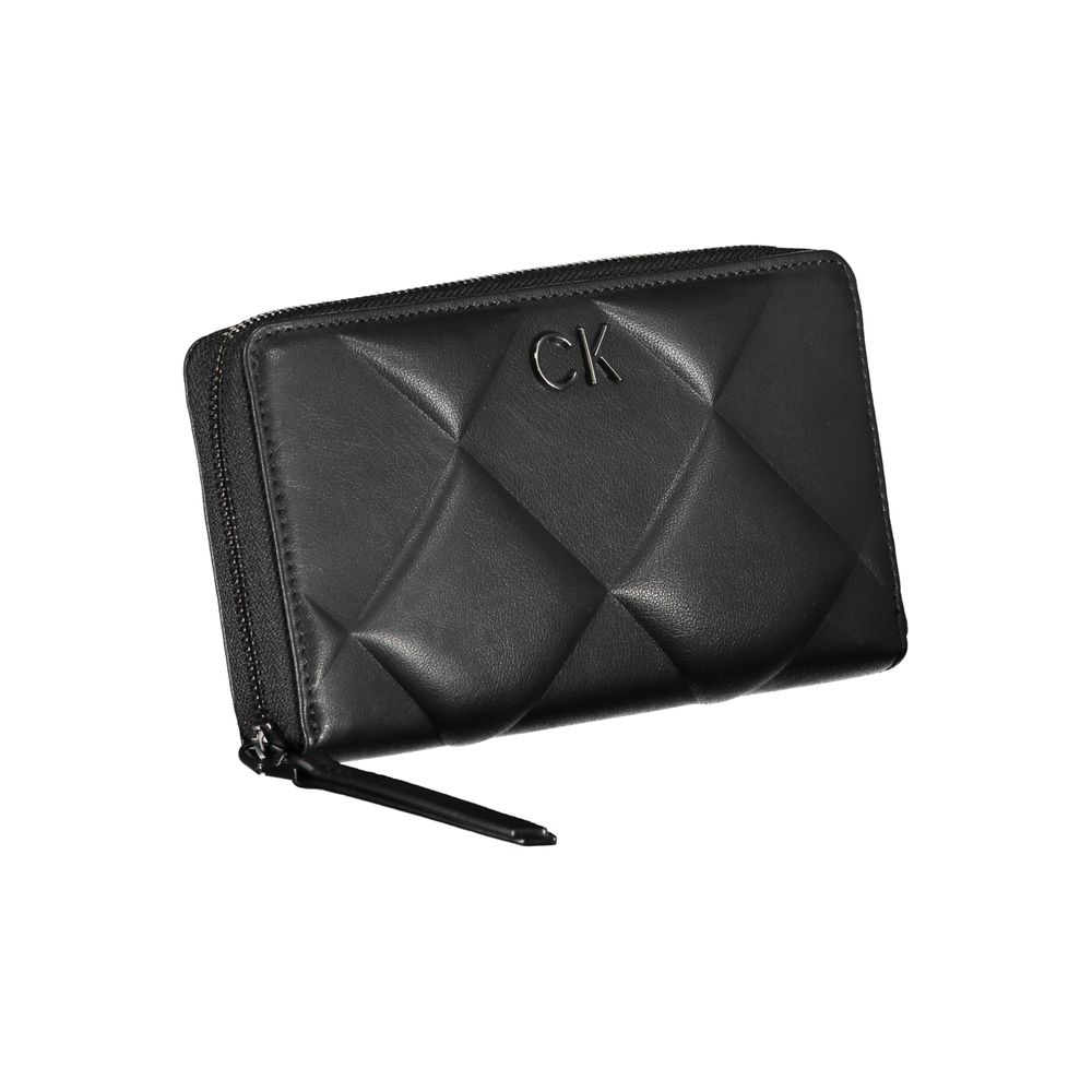 Sleek Black RFID Blocking Wallet - Chic Accessory