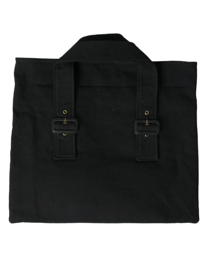 Schicke schwarze Denim-Tasche für Eleganz im Alltag