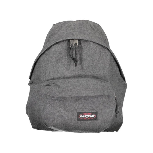 Grauer Polyester-Rucksack