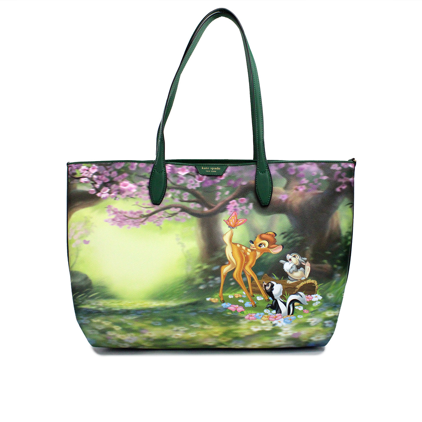 Disney Sutton Bambi beschichtetes Canvas Schultertasche Handtasche Geldbörse