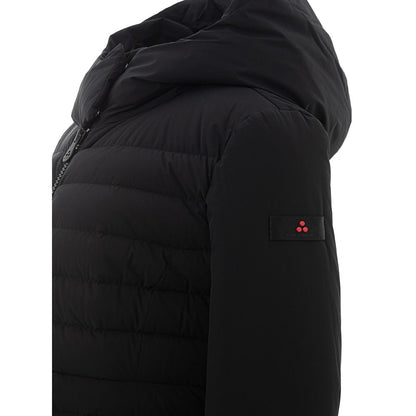 Elegante schwarze Polyamidjacke für Damen