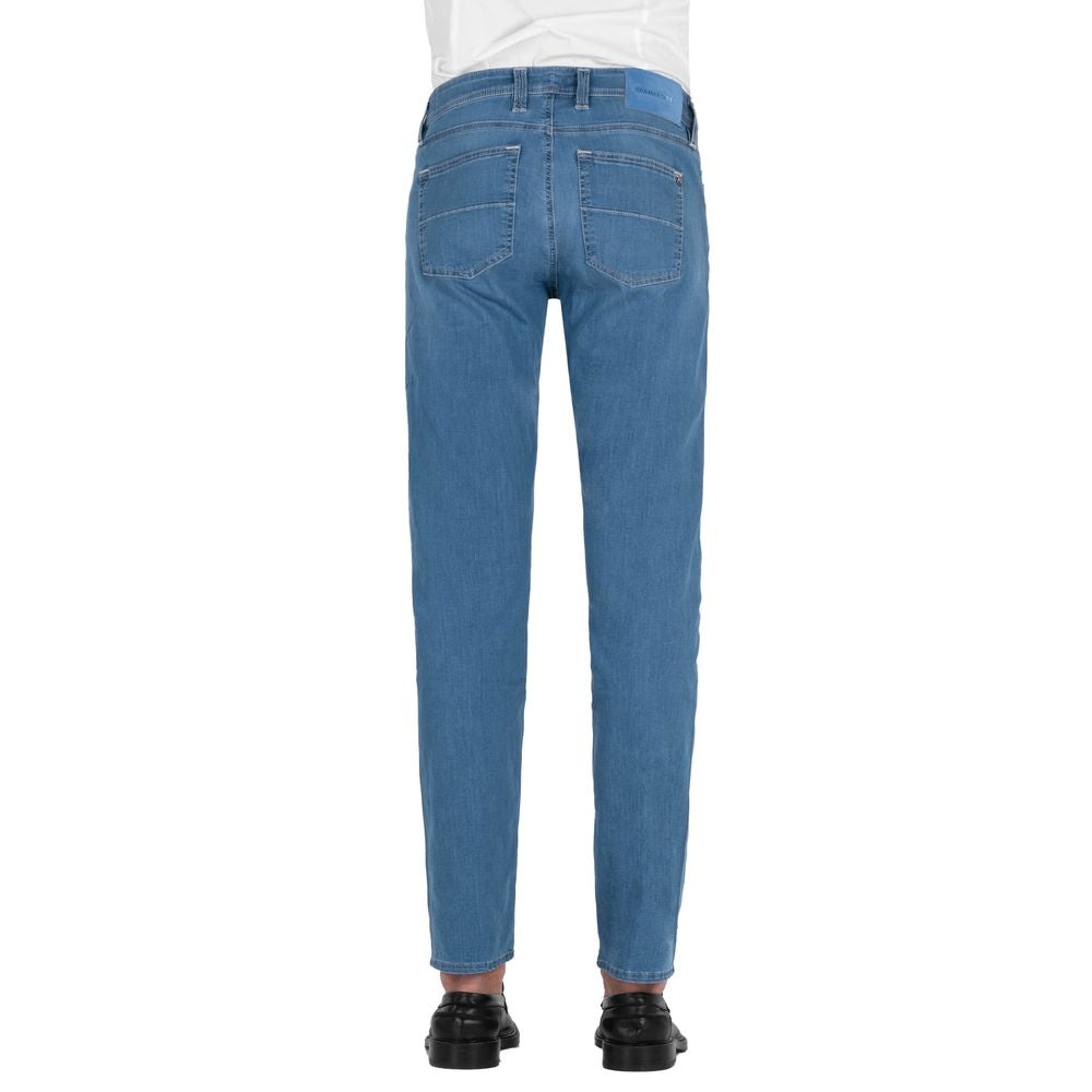 Hellblaue Jeans und Hose aus Baumwolle