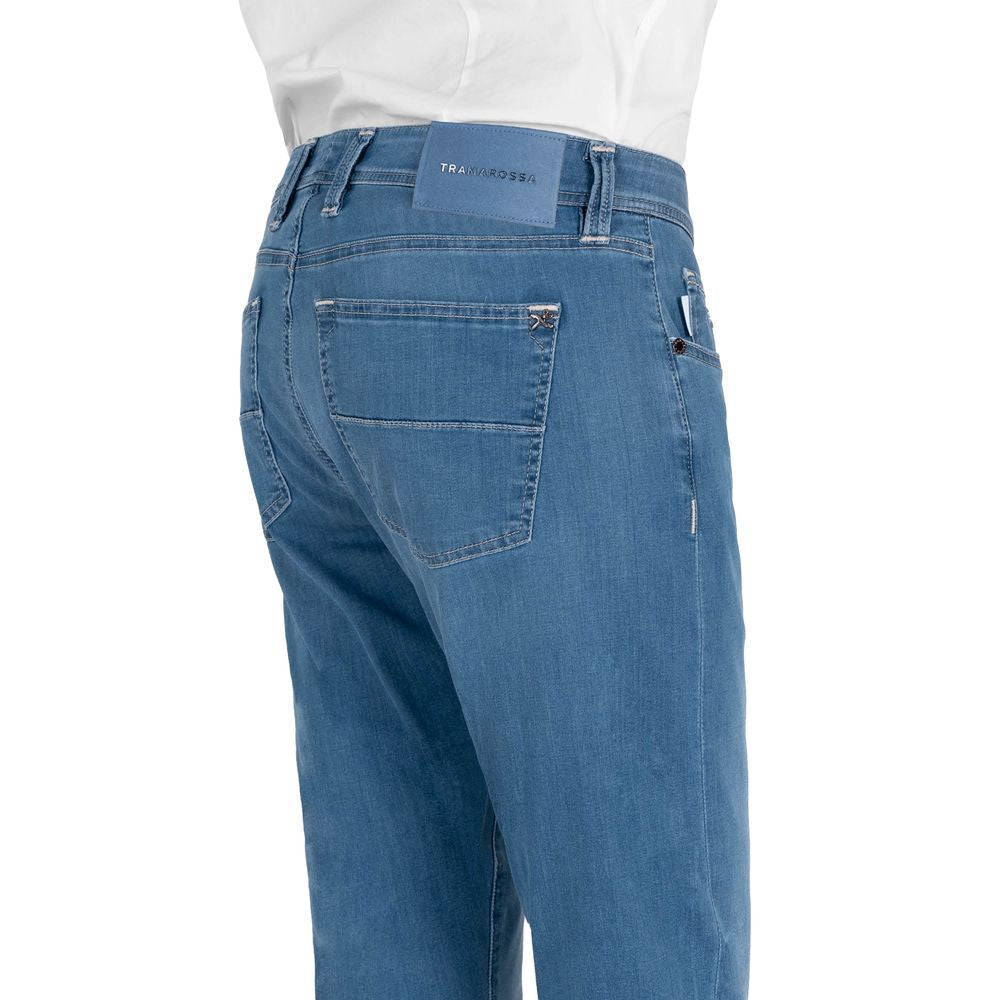 Hellblaue Jeans und Hose aus Baumwolle