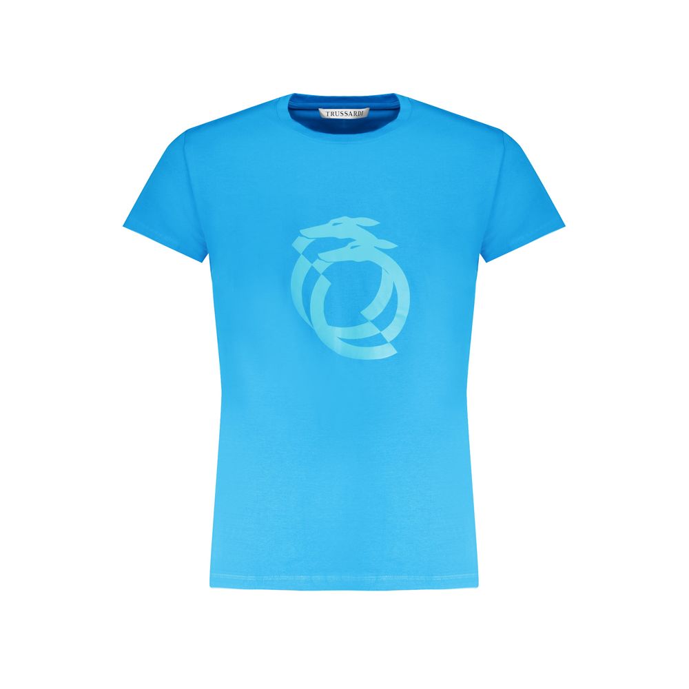 Light Blue Cotton T-Shirt