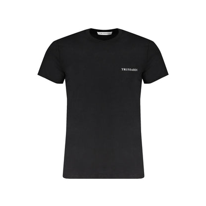 Black Cotton T-Shirt