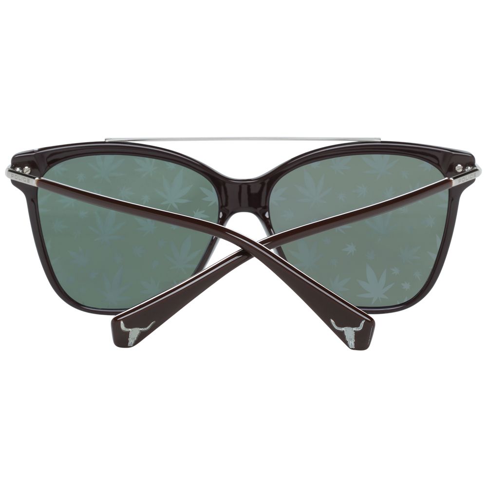 Braune Sonnenbrille für Damen