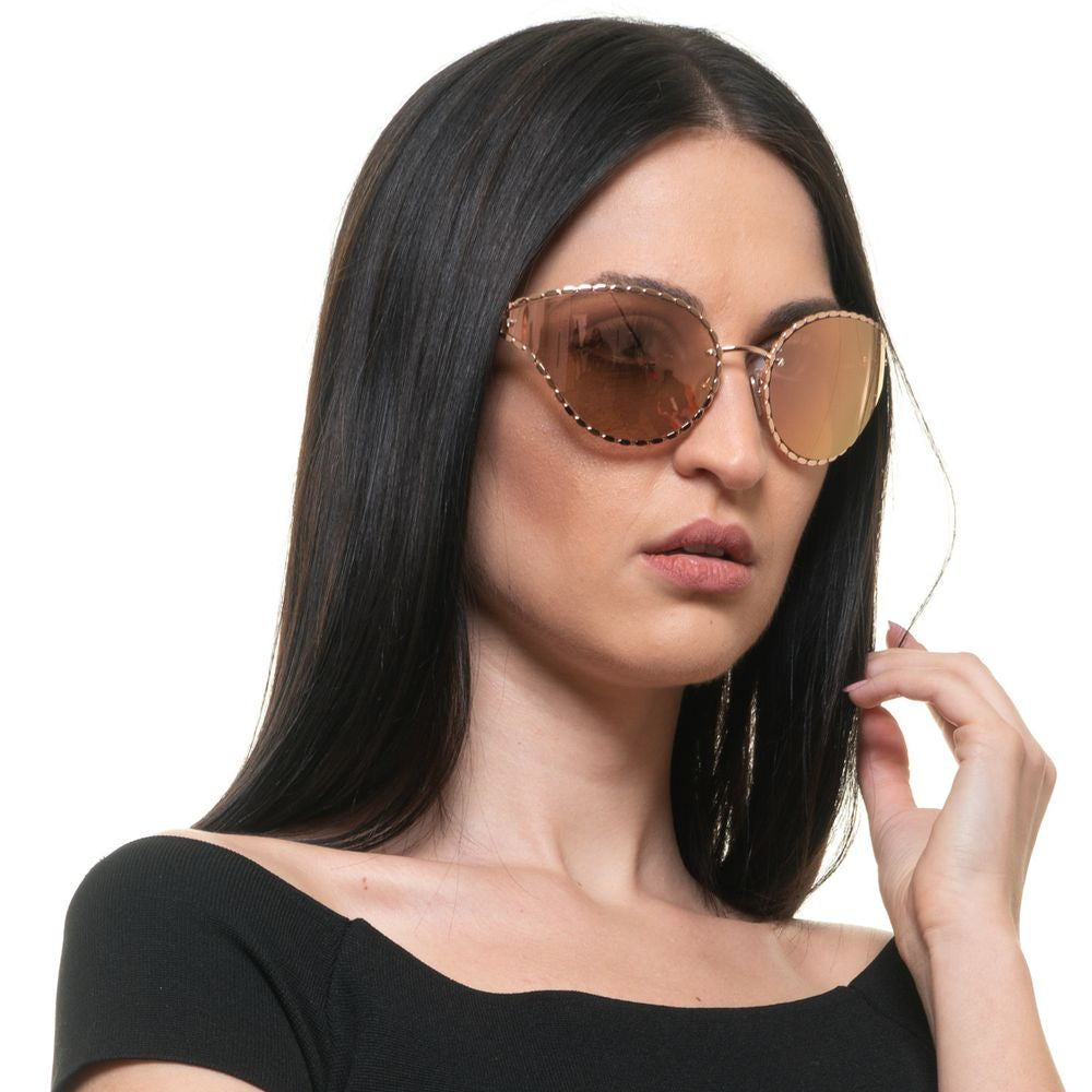 Sonnenbrille für Damen in Roségold