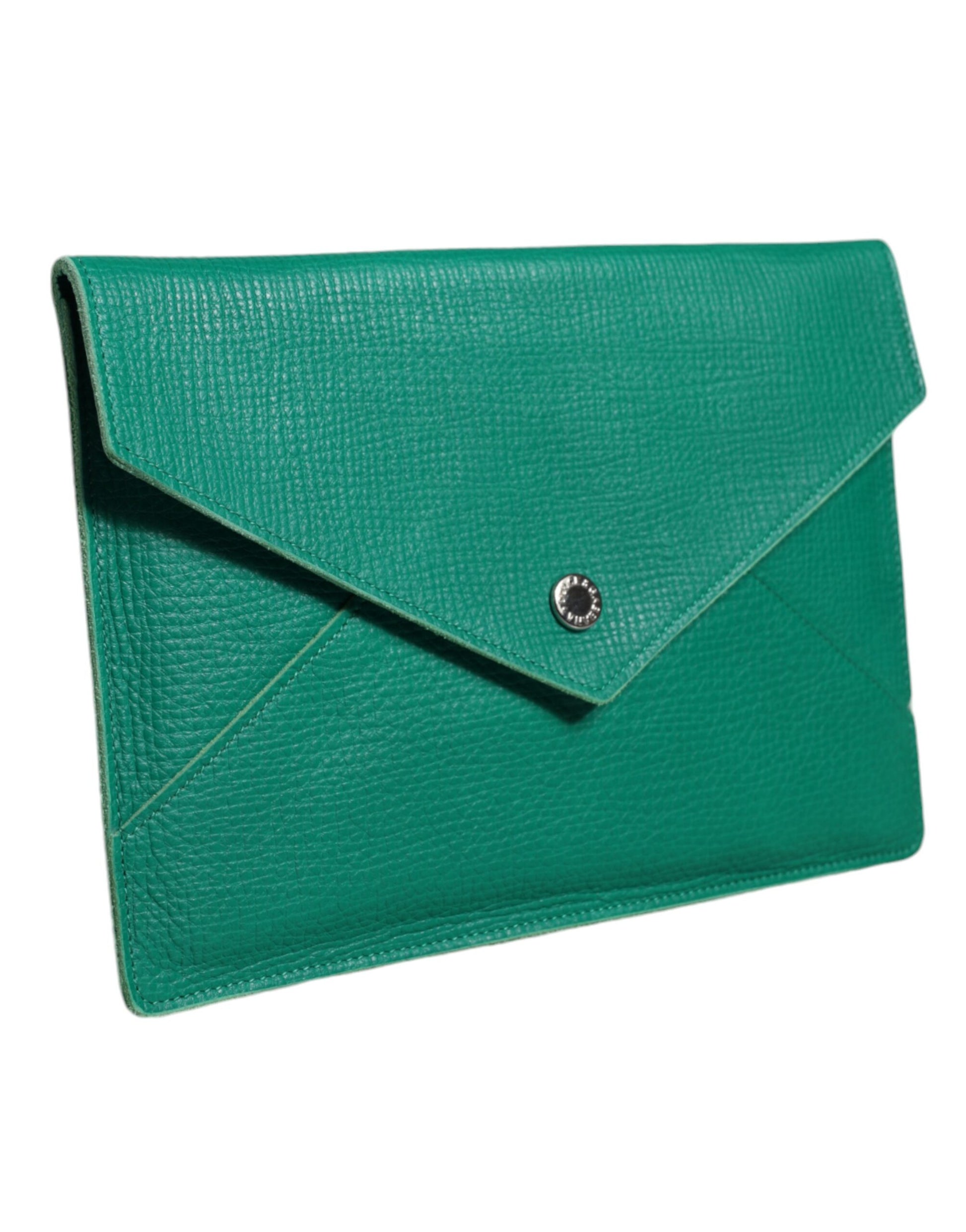 Grüne Lederhandtasche Clutch Mini Geldbörse Beutel Tablettasche