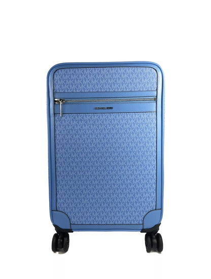 Michael Kors Travel Small Pacific Blue Signature Trolley Rollkoffer Handgepäck