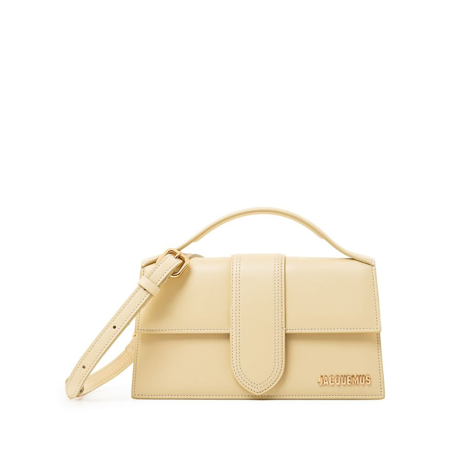 Yellow Leather Shoulder Bag