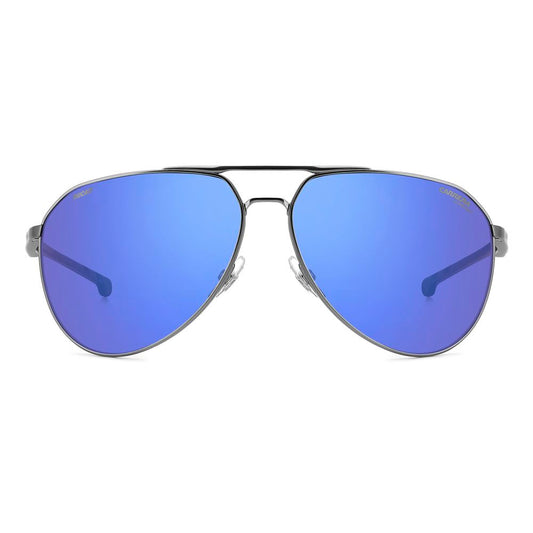 Graue Sonnenbrille aus Metall