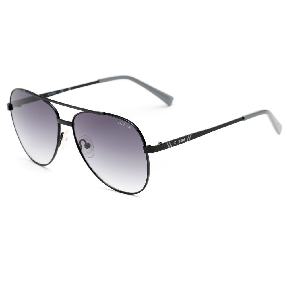 Schwarze Sonnenbrille aus Metall