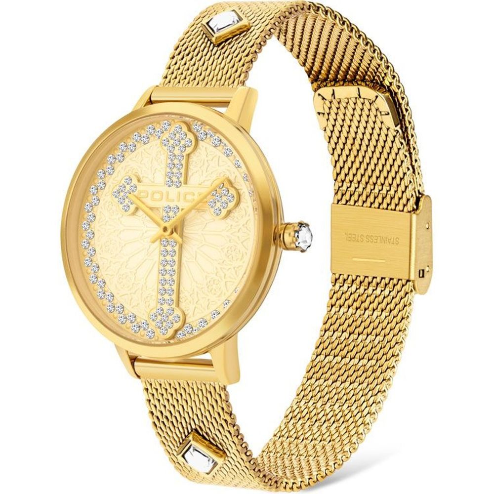 Gold Stainless Steel Watch