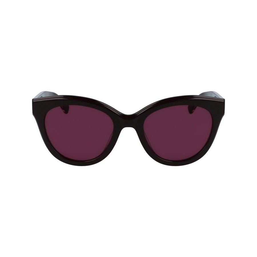 Lila Sonnenbrille aus Acetat