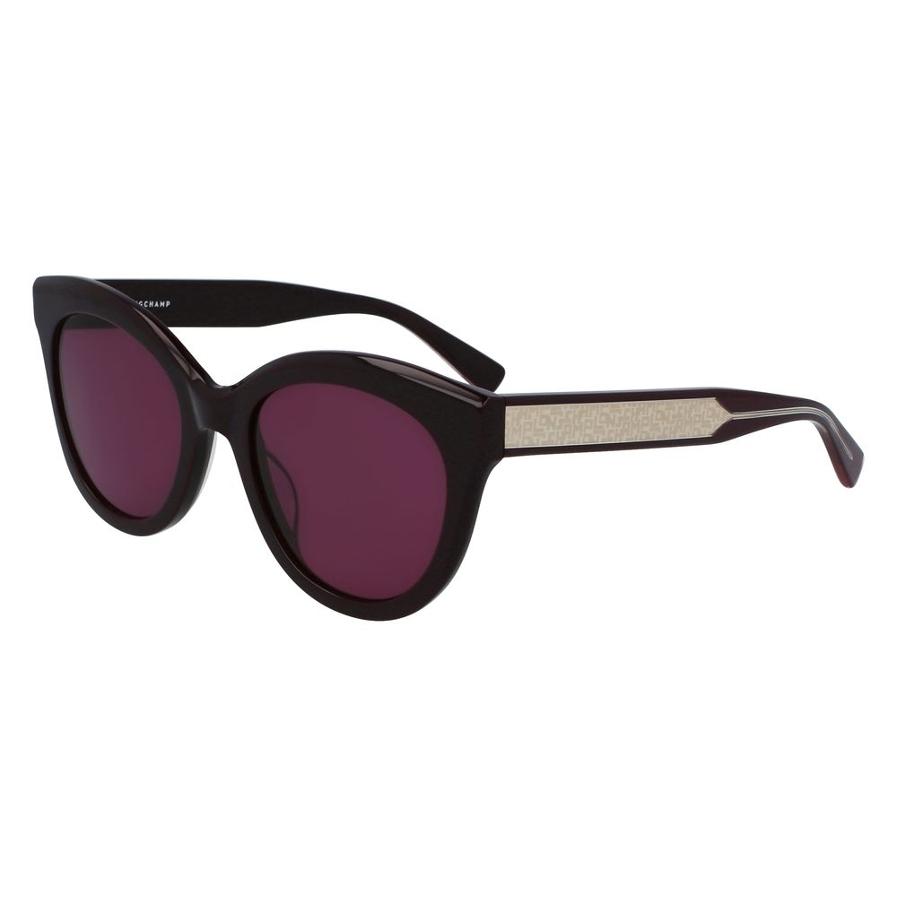 Lila Sonnenbrille aus Acetat