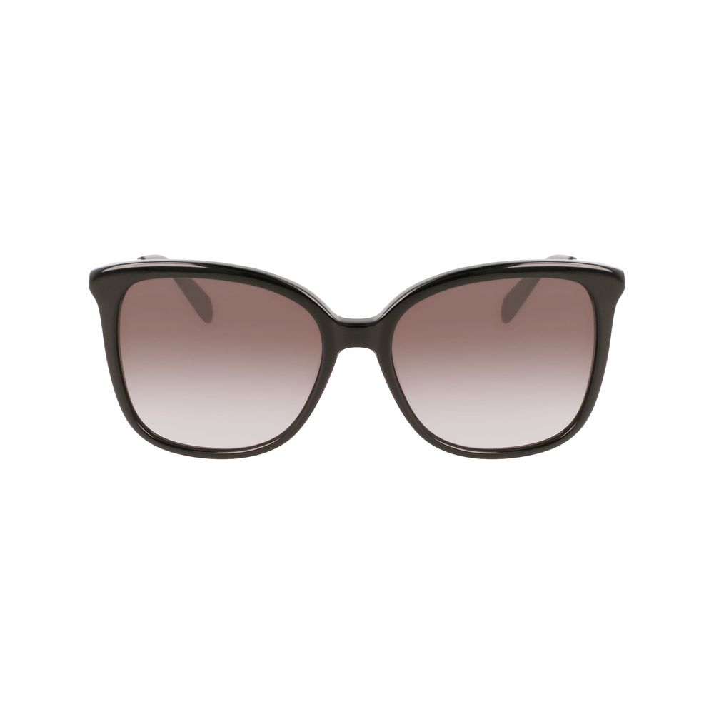 Schwarze Sonnenbrille aus Acetat