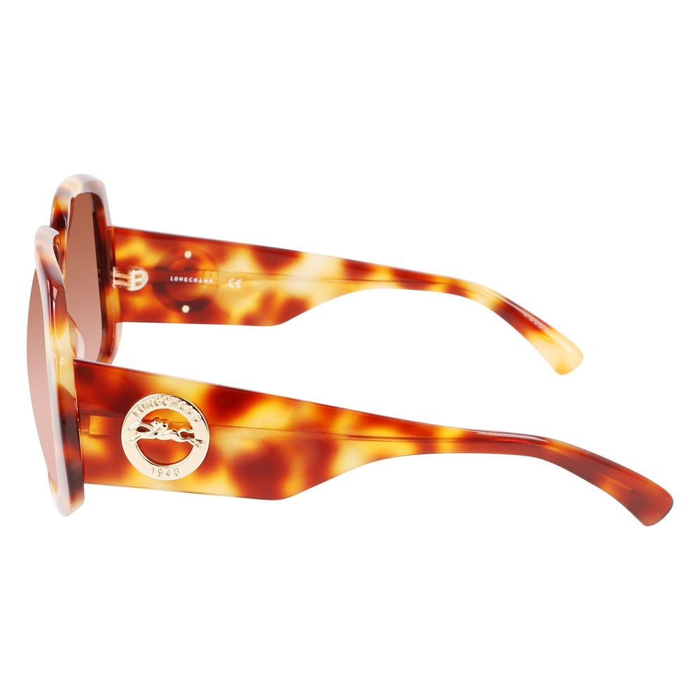 Braune Sonnenbrille aus Acetat