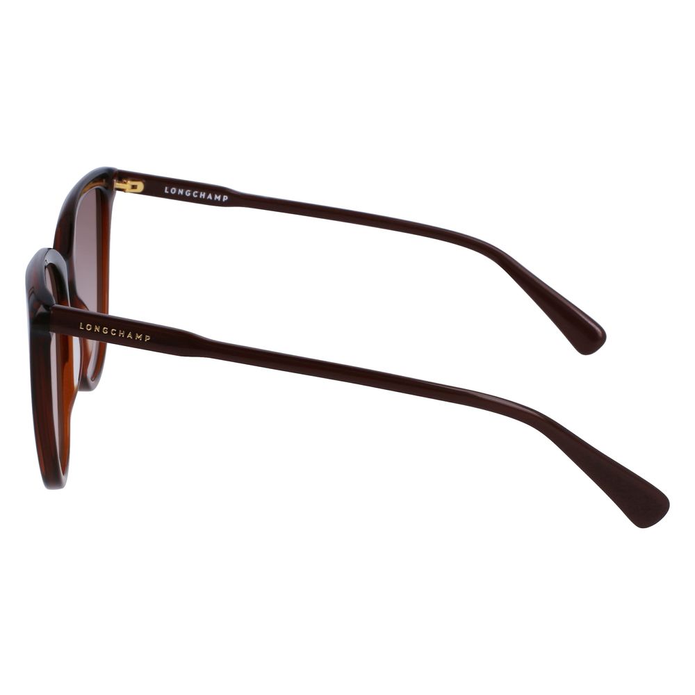 Braune Sonnenbrille aus Acetat