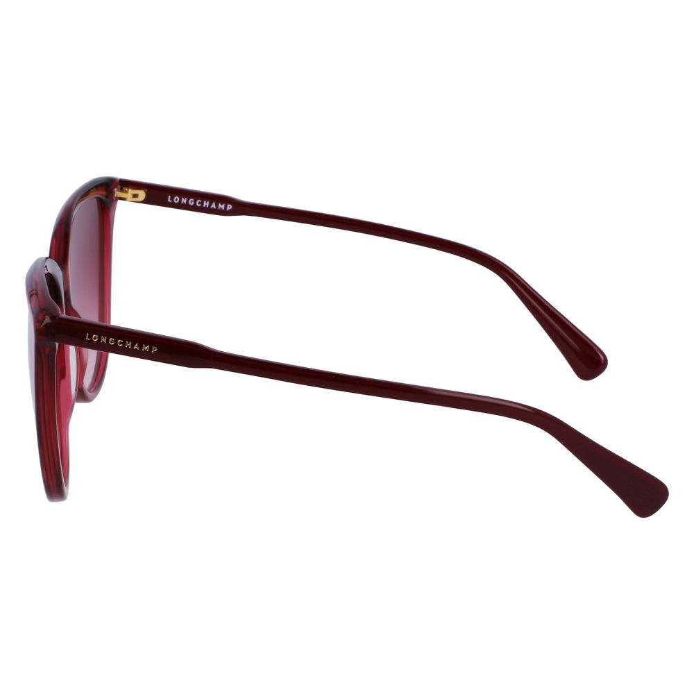 Rote Sonnenbrille aus Acetat