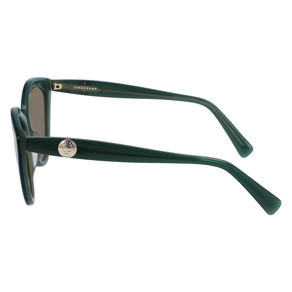 Grüne Sonnenbrille aus Acetat