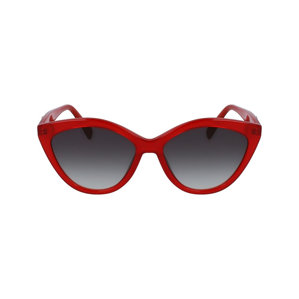 Rote Sonnenbrille aus Acetat