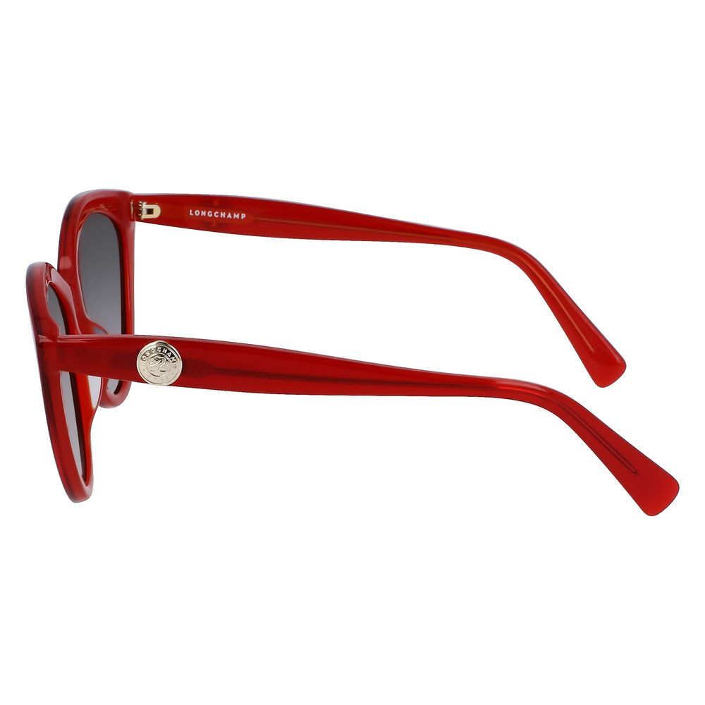 Rote Sonnenbrille aus Acetat