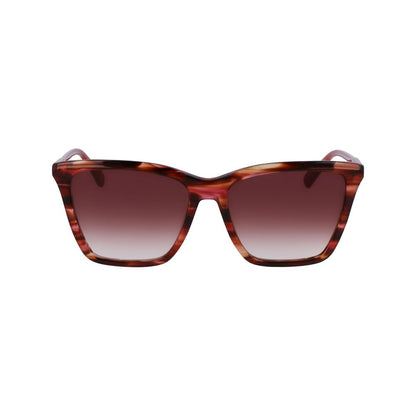 Red Acetate Sunglasses