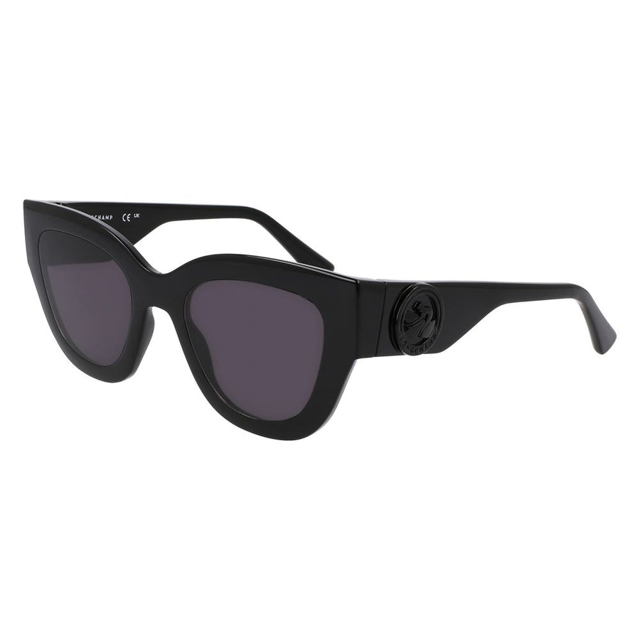 Schwarze Sonnenbrille mit Spritzguss-Optik