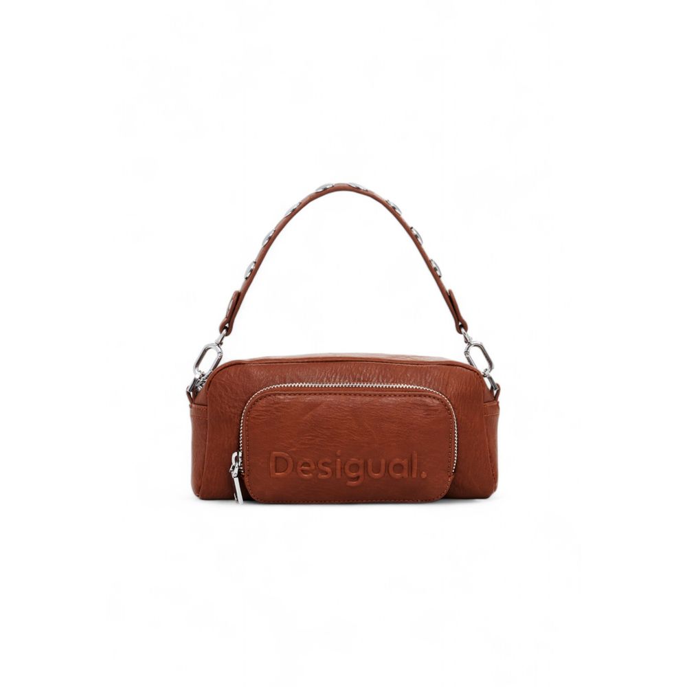 Brown Polyethylene Handbag