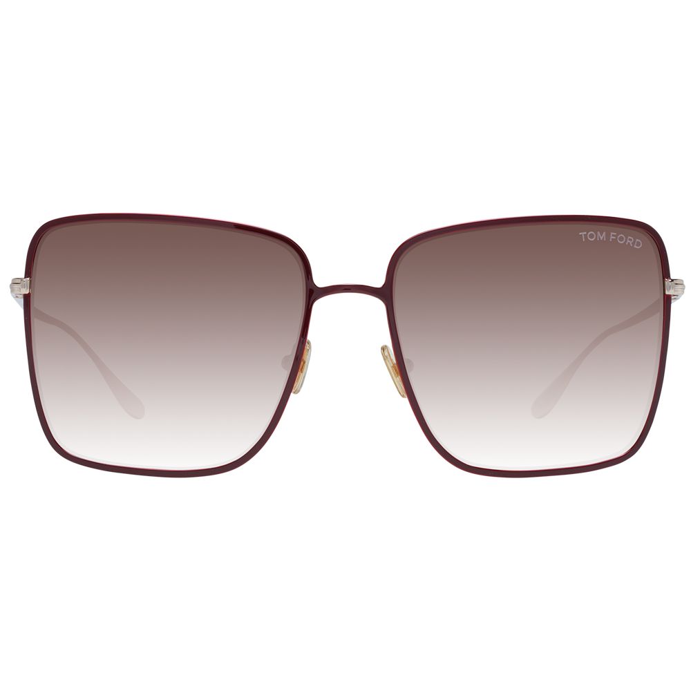 Burgundy Women Sunglasses