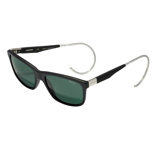 Schwarze Sonnenbrille aus Acetat