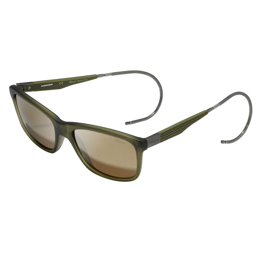 Grüne Sonnenbrille aus Acetat